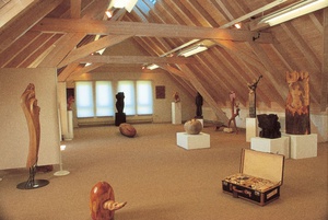 Blick ins Hans-Thoma-Kunstmuseum in Bernau im Schwarzwald. Blick ins Hans-Thoma-Kunstmuseum in Bernau im Schwarzwald.