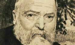 Hans Thoma (1839-1924): Der in Bernau geborene Maler und Grafiker war zu Beginn des 19. Jhs. der beliebteste Landschaftsmaler Deutschlands. Das Portrait ist von 1898. Sein Geburtshaus steht heute noch in Bernau, im Ortsteil Oberlehen.